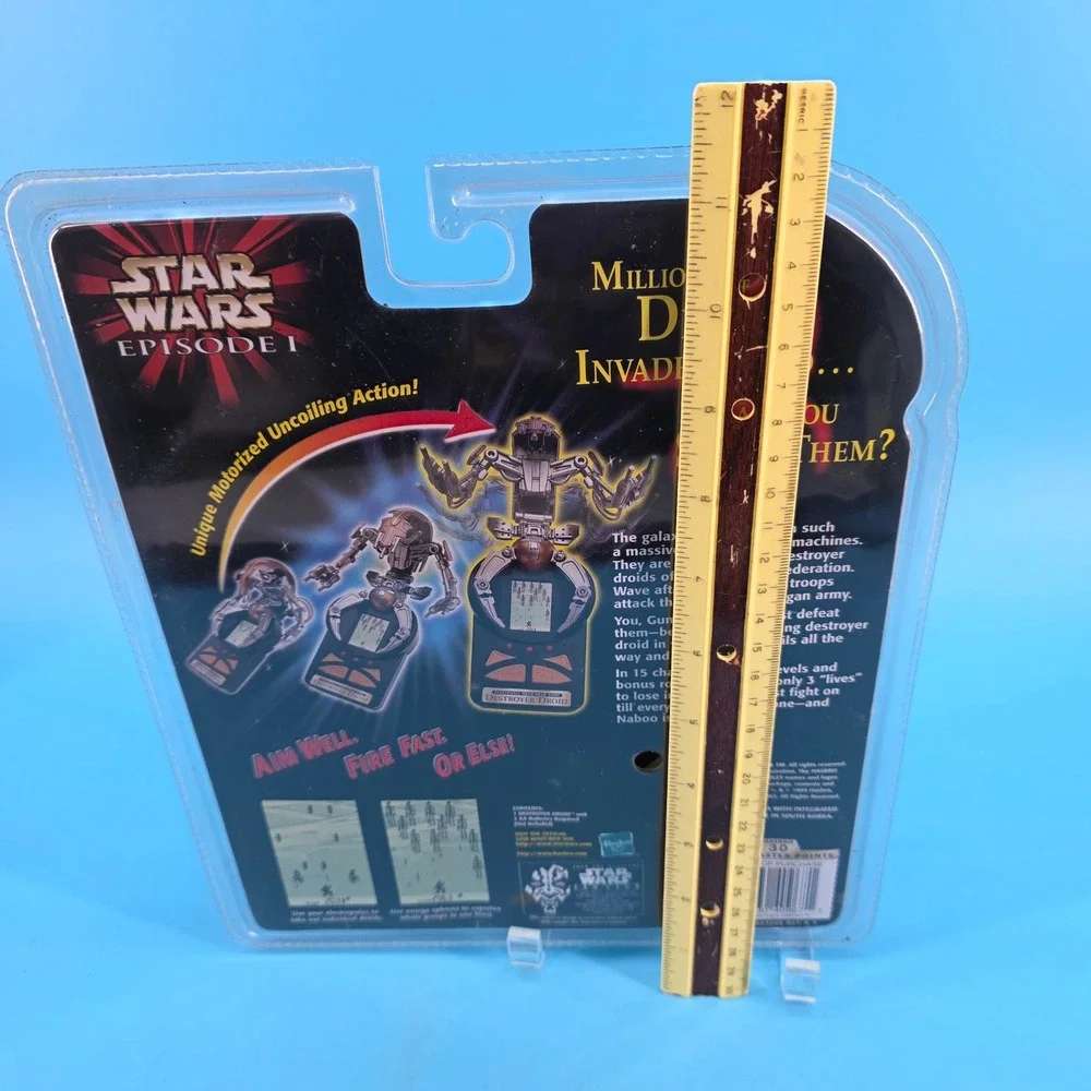 Star Wars Episode I Destroyer Droid Handheld Electronic Game Hasbro 1999 New